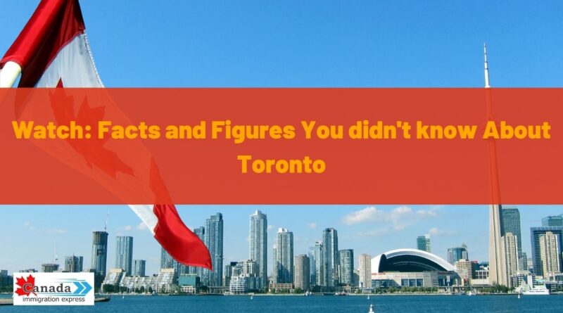 Watch: Facts and Figures You didn't know About Toronto